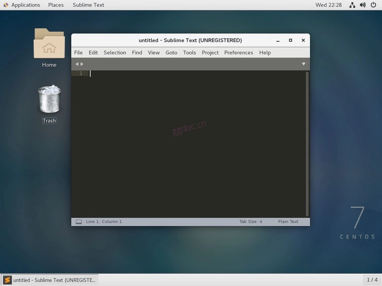 如何在 CentOS 7 上安装 Sublime Text 3 Sublime Text CentOS