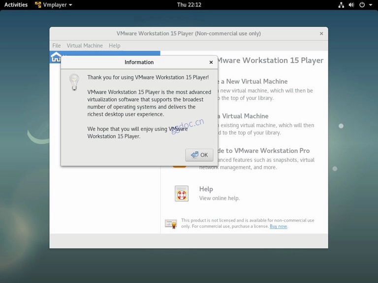 如何在 Debian 9 上安装 VMware Workstation Player debian vmware workstation player