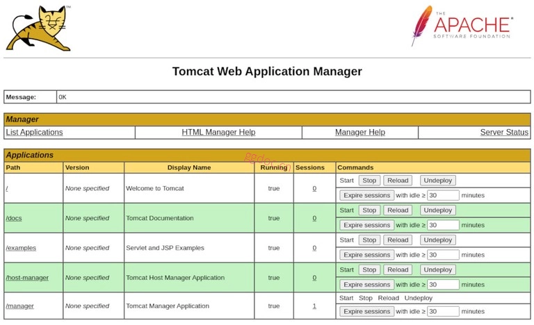 如何在 Ubuntu 22.04 上安装 Tomcat 10 Tomcat Web 应用程序管理器