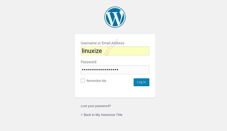 如何在 Ubuntu 18.04 上使用 Apache 安装 WordPress wordpress 登录表单