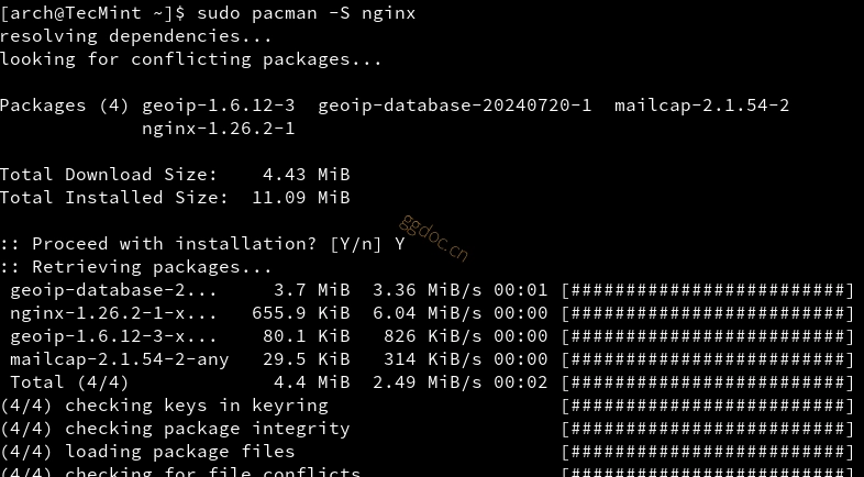 如何在 Arch Linux 上安装 Nginx、PHP、MariaDB 和 PhpMyAdmin 在 Arch Linux 中安装 Nginx