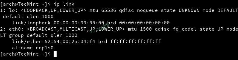 如何在 Arch Linux 上安装 Nginx、PHP、MariaDB 和 PhpMyAdmin 检查 Arch Linux 网络连接