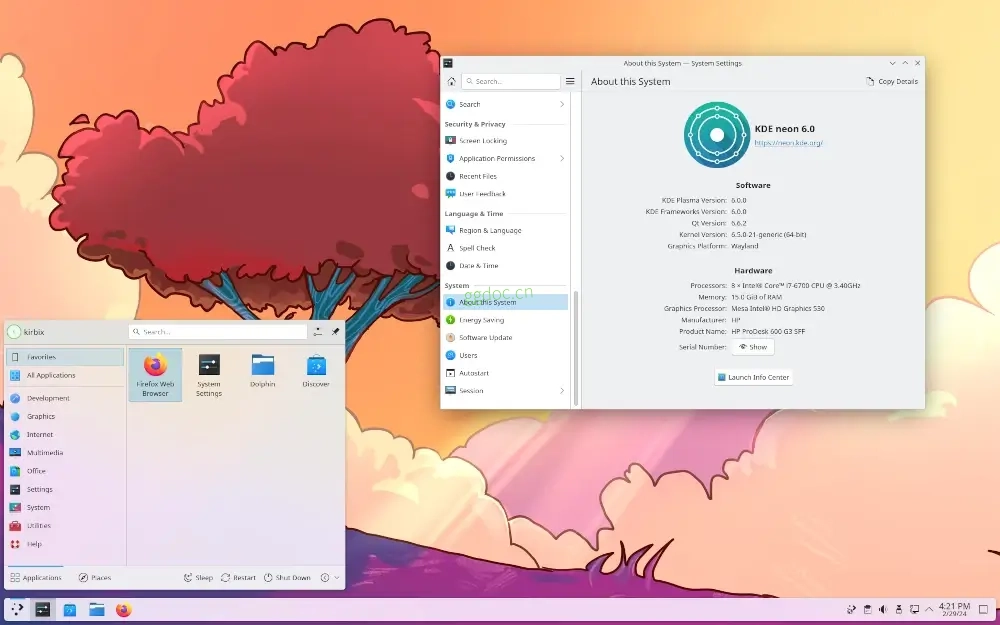 2026 年必试的 7 款搭载 KDE Plasma 桌面的 Linux 发行版 KDE Neon