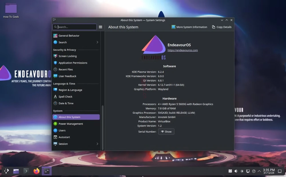 2026 年必试的 7 款搭载 KDE Plasma 桌面的 Linux 发行版 EndeavourOS KDE