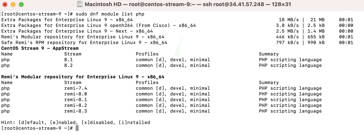 如何在 CentOS Stream 9 上安装 PHP 8.1 如何在 CentOS Stream 9 上安装 PHP 8.1