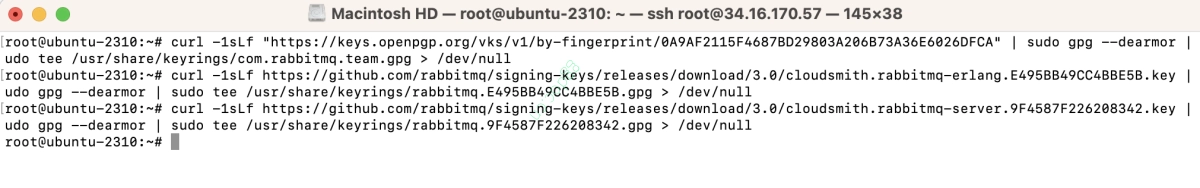 如何在 Ubuntu 23.10 上安装 RabbitMQ 如何在 Ubuntu 23.10 上安装 RabbitMQ