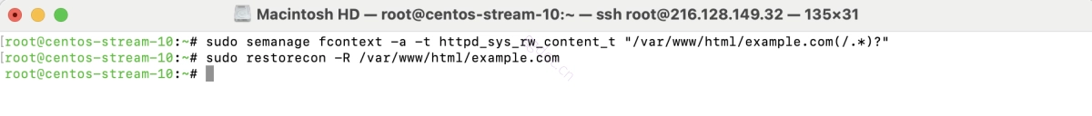 如何在 CentOS Stream 10 上设置 Nginx 服务器块（Server Blocks）