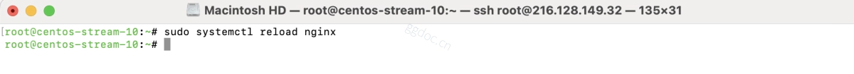 如何在 CentOS Stream 10 上设置 Nginx 服务器块（Server Blocks）