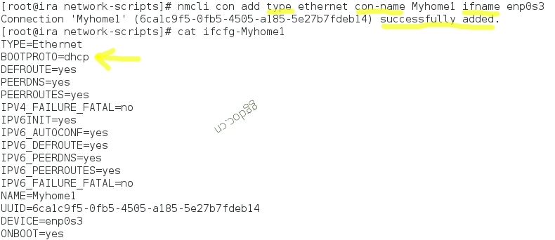 如何在 Linux 中使用 nmcli 配置网络 IP 连接 创建新的网络连接