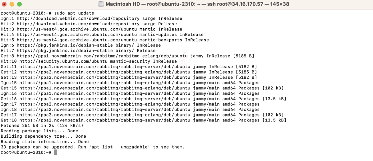 如何在 Ubuntu 23.10 上安装 RabbitMQ 如何在 Ubuntu 23.10 上安装 RabbitMQ