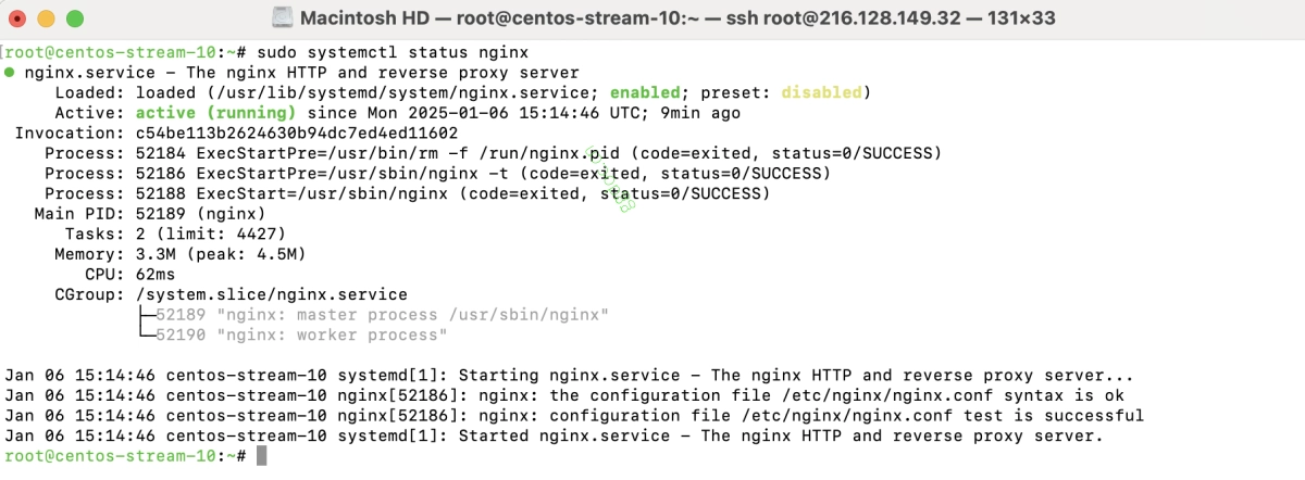 如何在 CentOS Stream 10 上设置 Nginx 服务器块（Server Blocks）