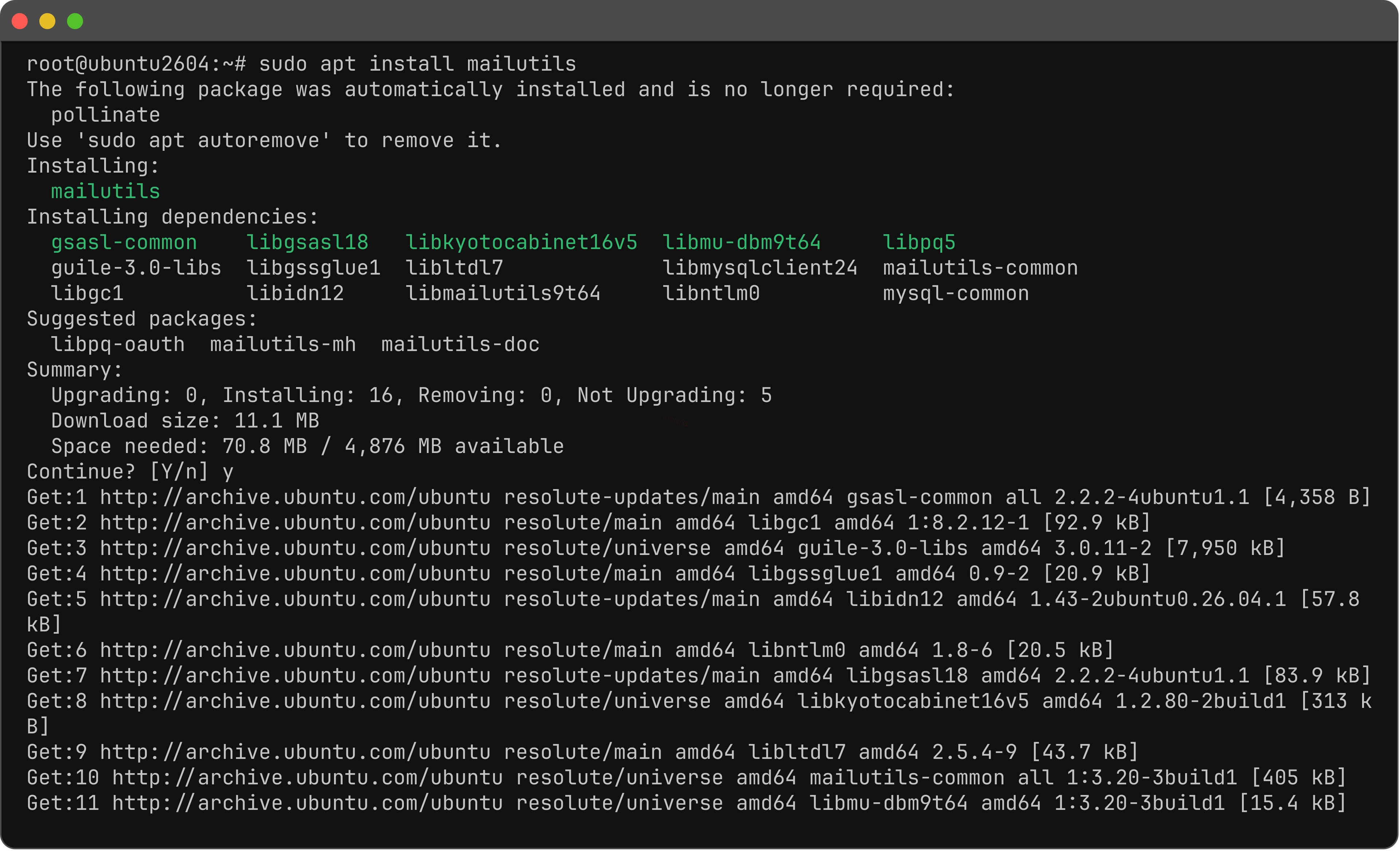 如何在 Ubuntu 26.04 上安装和配置 Postfix