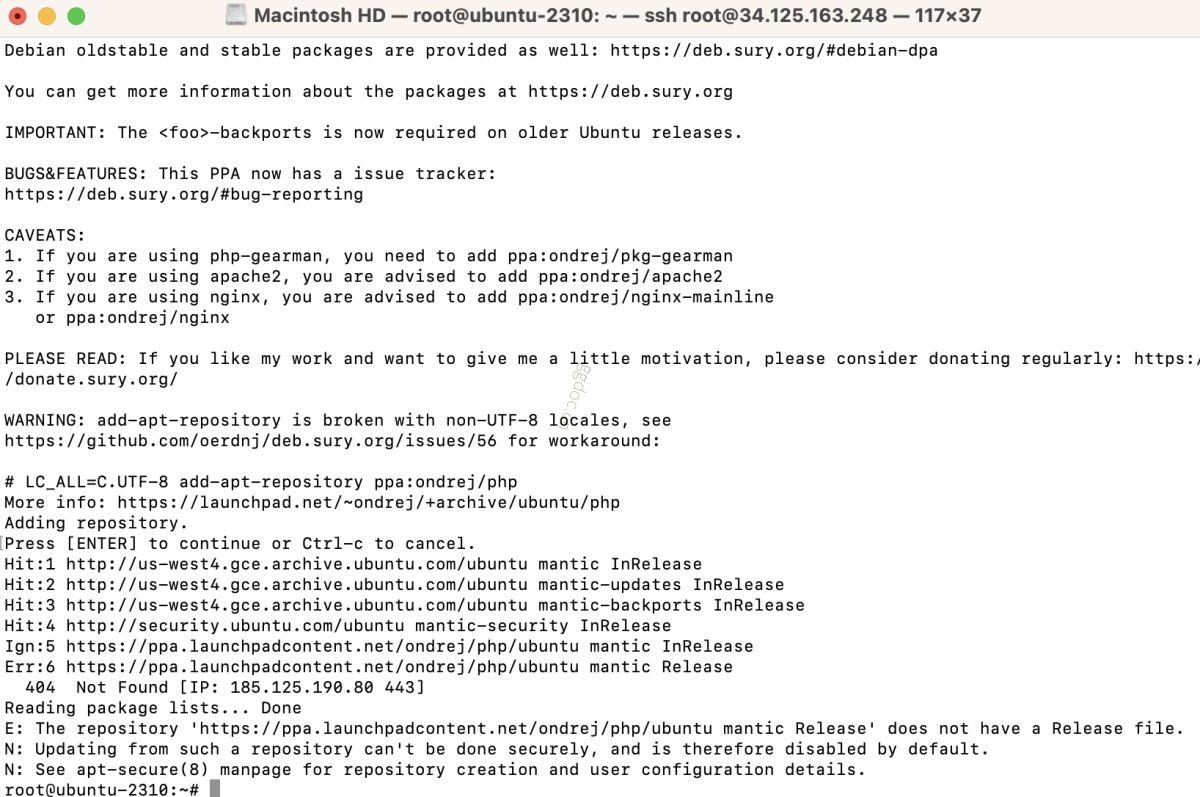 如何在 Ubuntu 23.10 上安装 PHP 7.4 如何在 Ubuntu 23.10 上安装 PHP 7.4