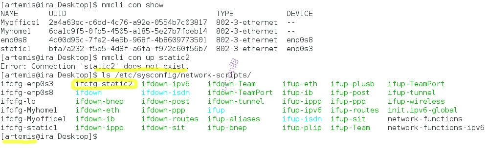 如何在 Linux 中使用 nmcli 配置网络 IP 连接 启用网络连接