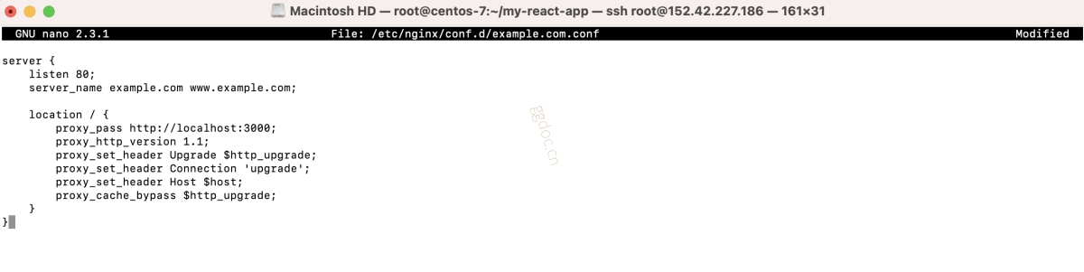 如何在 CentOS 7 上将 Nginx 配置为 PM2 的反向代理服务器 如何在 CentOS 7 上将 Nginx 配置为 PM2 的反向代理服务器