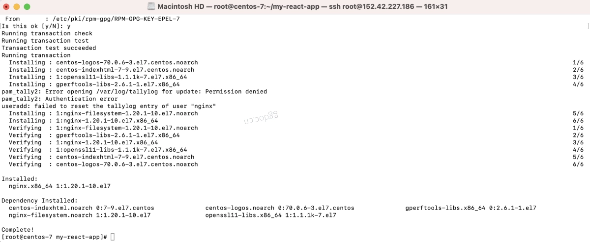 如何在 CentOS 7 上将 Nginx 配置为 PM2 的反向代理服务器 如何在 CentOS 7 上将 Nginx 配置为 PM2 的反向代理服务器
