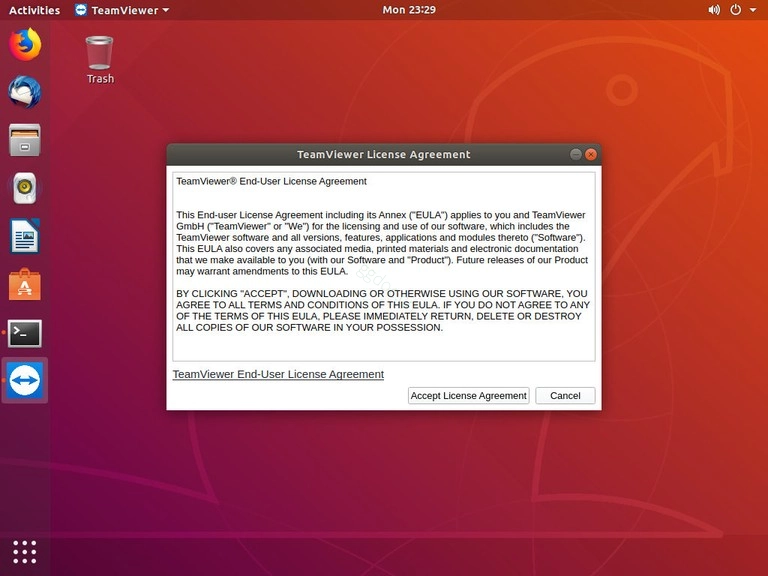 如何在 Ubuntu 18.04 上安装 TeamViewer Ubuntu TeamViewer 默认浏览器