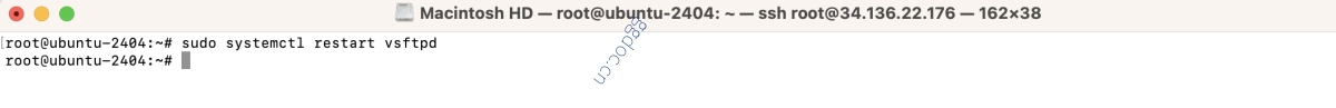 如何在 Ubuntu 24.04 上安装 vsftpd FTP 服务器 如何在 Ubuntu 24.04 上安装 vsftpd FTP 服务器